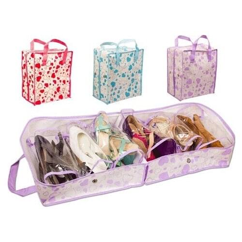 Modern Phoenix 6 Compartments Portable Shoes The holdall