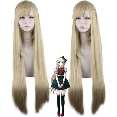 Super Danganronpa 2: Sayonara Zetsubou Gakuen Sonia nevermind Cosplay Wig Costume Halloween Anime Hair free shipping + wig cap