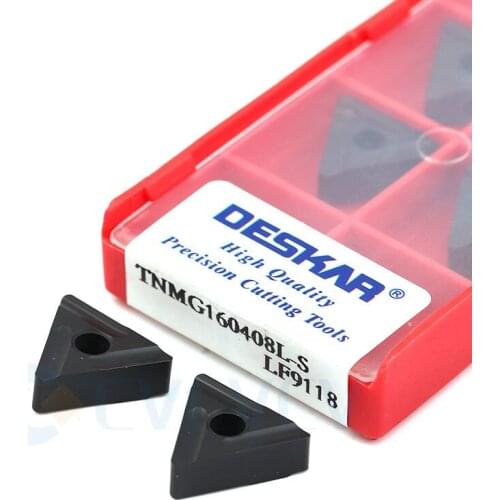 TNMG160404L-S LF9118 TNMG160408L-S LF9118 High hardness Turning inserts CNC turning tools Carbide inserts For steel processing