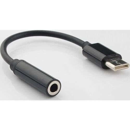 Type-C To 3.5mm Universal Audio Line for Cellphone Earphone Headphones Adapter Audio Cable