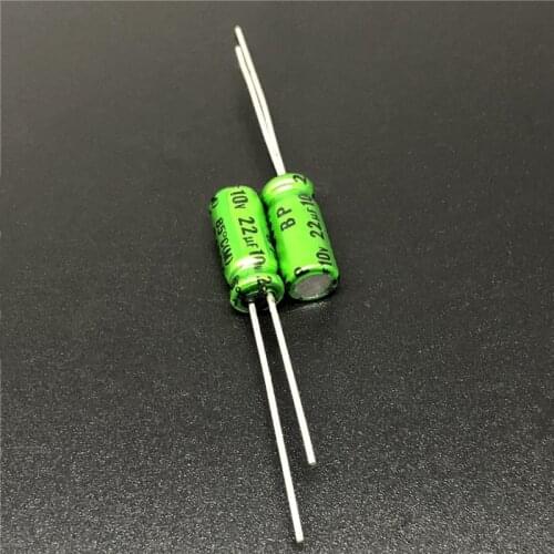 10Pcs/100Pcs 22uF 10V NICHICON Muse BP 5x11mm 10V22uF Top Grade Bipolar Audio Capacitor
