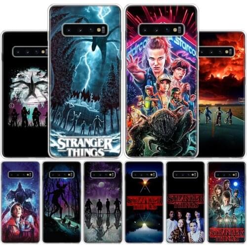 Hot Stranger Things Poster Cover Phone Case For Samsung Galaxy S10 S20 Ultra Note 10 9 8 S9 S8 Plus Pro Lite S7 S6 J4 J6 J8 + Co
