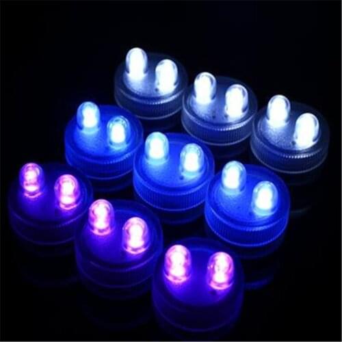 DREAMLIKE 100pcs Super Bright Dual waterproof led tea light