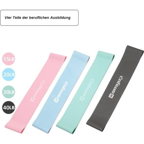 Resistance Bands Elastic Fitness Buttock Strength Training Crossfit Yoga Exercise Rubber Pulling Loop Crossfit Workout