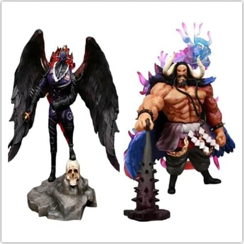 One Piece Anime Figure Beasts Pirates King Action Figure Four Emperor Kaido King Figure YAN ZAI JIN Figurine Model Doll Toy