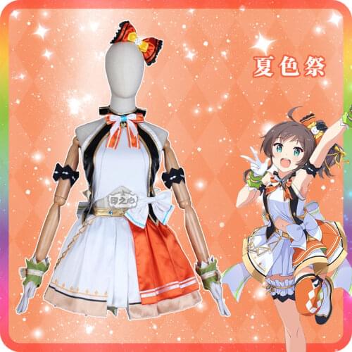 Hololive Natsuiro Matsuri VTuber Virtual Idol Uniforms Cosplay Costume Free Shipping F