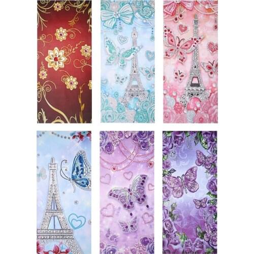 30*60CM 5D DIY Part Special Shaped Drill Diamond Painting Dreamy Butterfly Mosaic Kit Rhinestone Drawing Picture Home Decor