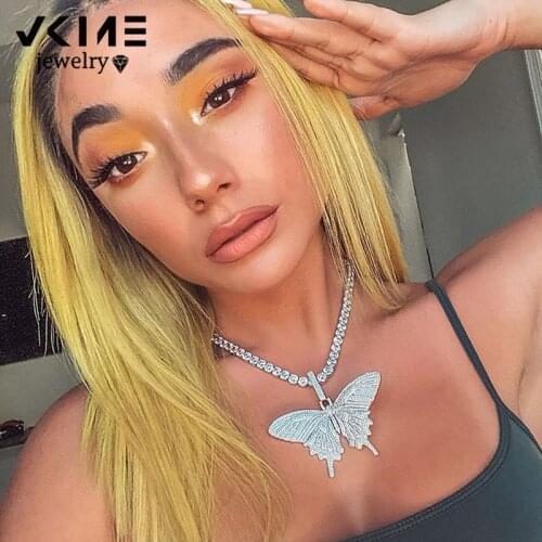 VKME BUTTERFLY CHARM NECKLACE