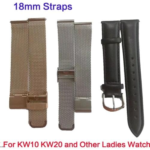 Straps 18mm For Girls Smartwatch KW10 KW20 KW10pro NY12 NY13 R18 Ladies Smart Watch Women Fitness Bracelet