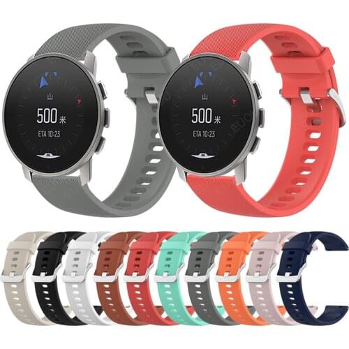 Quick release Silicone Srap Wristband Compatible For SUUNTO 9 PEAK Sports Watch Bands Watchband Bracelet Replacement Accessories