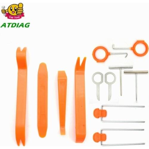Auto Car Repair Disassembled 12pcs/Set Audio Removal Installtion Pry Tools Car Radio Door Clip Panel Trim Dash CNP