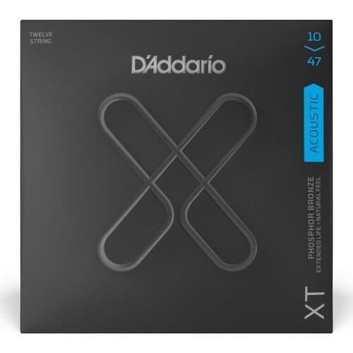 D'Addario XT Acoustic Phosphor Bronze Guitar strings, 4 Gauges Available