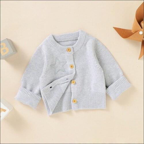 Baby Infant Sweaters Knitted Full Sleeve Kids Boy Girl Winter Autumn 0-18 Months Cardigan Tops Boy Girl Winter Sweater Clothing