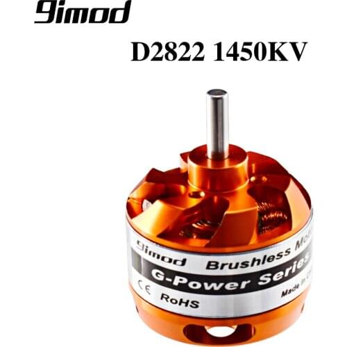 High Quality 9imod D2822 Brushless Motor 1450KV 2-3S For RC Aircraft Multi-copter Outrunner Motor