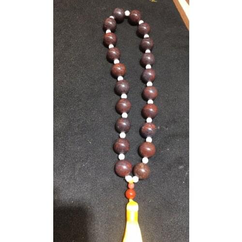 Natural ruby chicken blood jade bracelets for women jade beads 18mm with tassel jade bracelet for prayer bracelet jade bangle