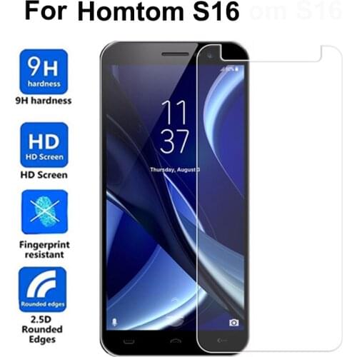 2PCS For Doogee Homtom S16 Tempered Glass Screen Protector For Homtom S16 Case Glass Protective Guard Film Homtom S16 5.5