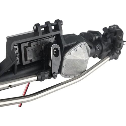 2pcs/set Aluminum Alloy 23T/25T Steering Gear Swing Arm Servo Arm for Axial 1/10 RBX10 Ryft RC Crawler Car Modification Part