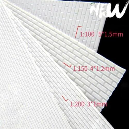 2018 New Abs Sheet 1/100 1/150 Scale 20*30cm For Architectural Building Model Scenery Layout
