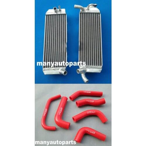 Aluminum Radiator+ RED HOSE For Honda XR650 XR650R 2000 2001 02 03 04 05 06 2007