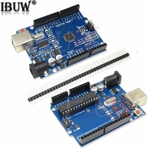 UNO R3 DIP SMD ATmega328P MEGA328P MEGA16U2 For Arduino UNO R3 USB Cable Shell CH340 CH340G