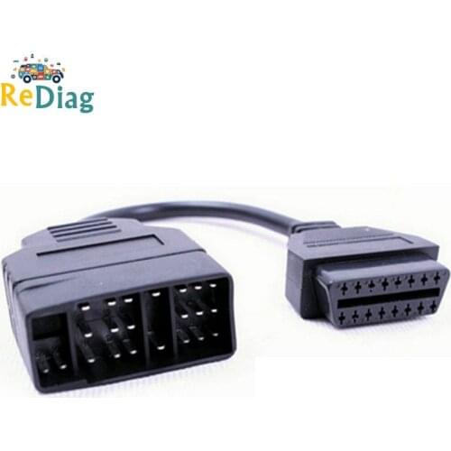 OBD Cable For Toyota 22 Pin To 16 Pin Female OBD 2 obdii obd2 Cable Connector Adapter Cable Car Diagnostic Tool