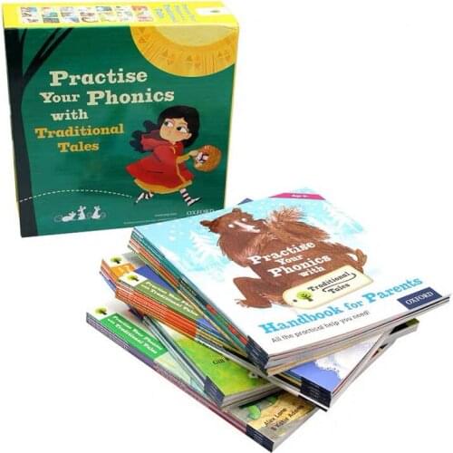 21 books/set Oxford Reading Tree Series Natural Phonics English Graded Reading Story Picture Books English Learning Book