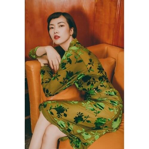 KOGY Green Summer Dresses