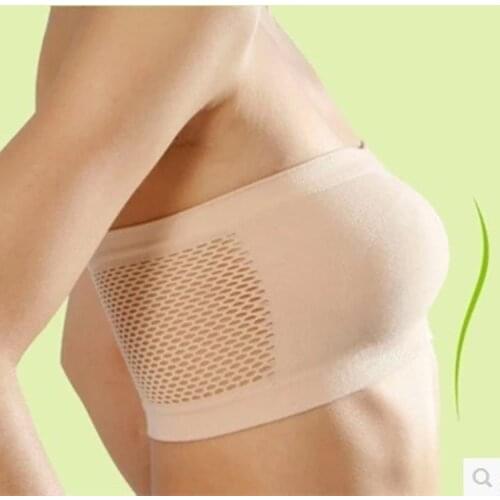 Summer Seamless Bra for Women Sexy Ladies Strapless Bras Female Stretchy Wrap Bandeau Bra Ladies Invisible Underwear