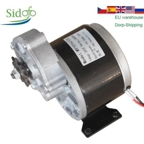 MOTOR 250W 12V DC Brush Gear Motor Electric Bicycle Scooter Bike With Iron Bracket Holder DIY Conversion LY MY1016Z