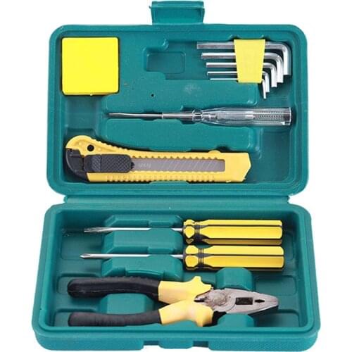 General 12 Pieces Combination Hardware Tools Car Insurance Hardware Toolbox Repair Kit