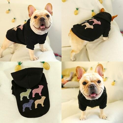 Pug Clothes Winter French Bulldog Clothing Welsh Corgi Costume Shiba Inu American Bully Pitbull Pet Outfit Dog Apparel Dropship