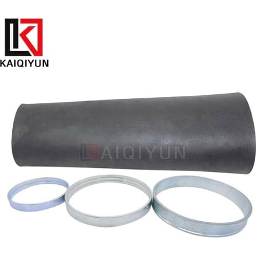 Front Air Sleeve W/Crimping Rings For Range Rover Sport Discovery 3 / 4, Land Rover 3/4 Repair Kit RN501580G RNB501250 RNB000856
