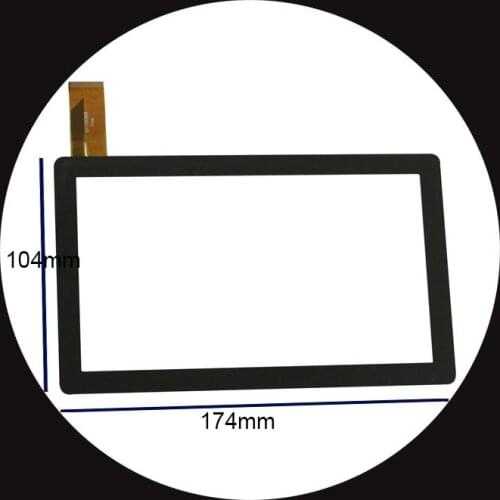 Film Black New For 7" inch irulu expro x1 / IRULU X7 Tablet pc Touch Screen Digitizer Sensor Replacement Parts