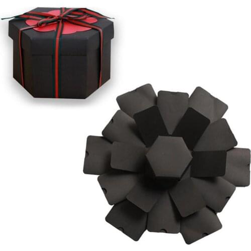 Handmade DIY Surprise Love Explosion Box Gift Explosion for Anniversary Scrapbook DIY Photo Album birthday Gift box gift bag