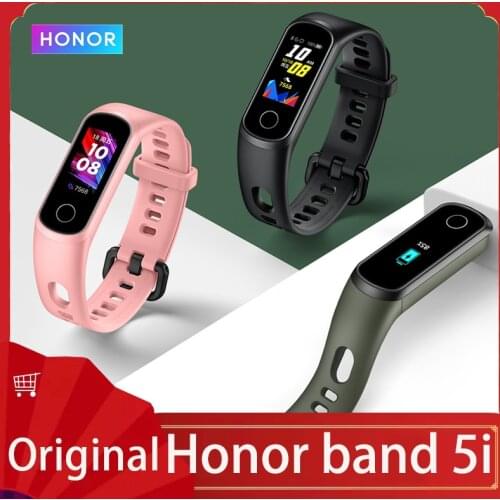 Honor Band 5i Smart Bracelet AMOLED Honor Sport Fitness Tracker Sleep Heart Rate Monitor Waterproof Wristband for xiaomi redmi