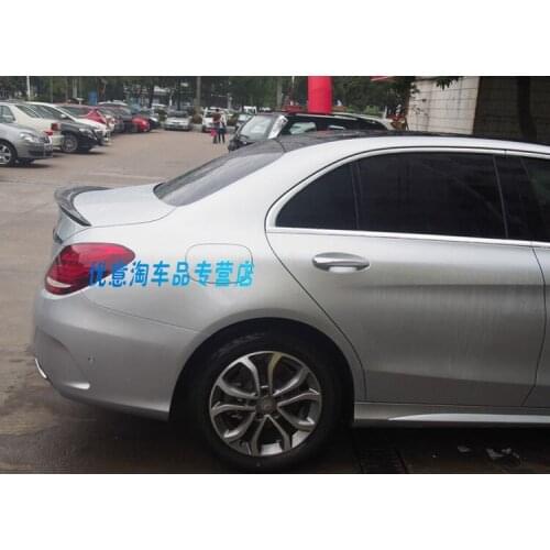 Fit for Mercedes-Benz C180L C200L 2015 C C260L W205 carbon fiber rear spoiler rear wing