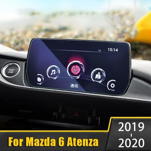 For Mazda 6 Atenza 2019 2020 Tempered Glass Car Navigation Screen Protector LCD Touch Display Screen Film Anti Scratch