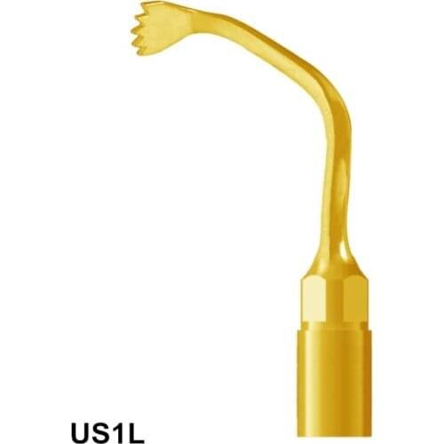 1PCS US1L Left Angle Tools For Dentist Dental Equipment And Instrument For Dental Piezo Surgery Tip For MECTRON And WOODPECKER