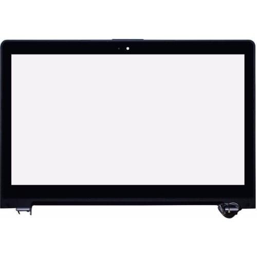 15.6 inch front Touch Screen panel Sensor outer Glass Digitizer with frame Replacement parts For Asus VivoBook S550 S550C S550CA