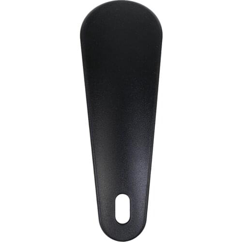 2pcs Professional Black Metal Shoe Horn Spoon Pastic Shoehorn Shoehorn Shoe Lifter 4.3' Length Shoe Accessories