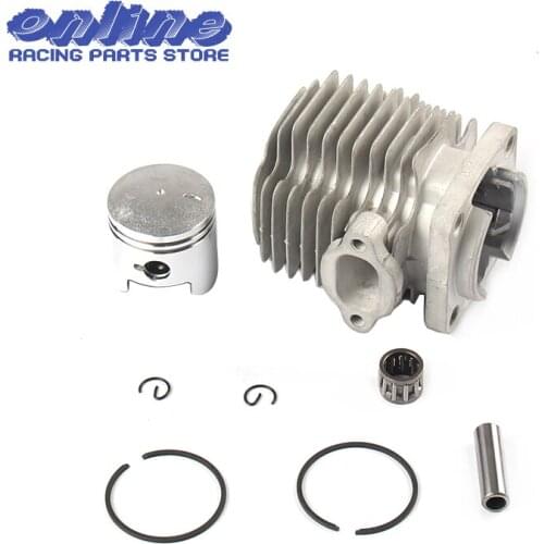 40mm Cylinder Piston Kit 10mm Pin for 47cc 2 Stroke Mini Moto Dirt Pocket Bike ATV Quad Minimoto Go Kart Scooter Motorcycle
