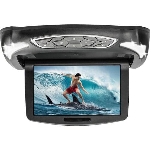 CL-101RD Car DVD Suction a Top 10.1 inch Car Roof mounted DVD player monitor With SD/USB/CD Player