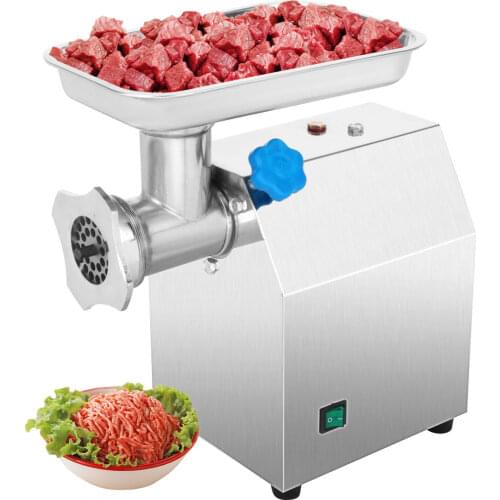 Electric Meat Grinder Stainless Steel 190RPM Electric Meat Grinder Model 850W Meat Grinder For Home or Industrial Use 2kg / min