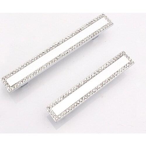 10Pcs Discount Crystal Cabinet Glass Knobs For Furniture Hardware(CP)(C.C:64mm L:110mm)