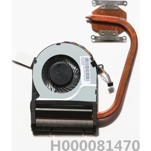 QAOOO Cpu Fan For Toshiba C75D C75D-C Cpu Cooling Fan With Heatsink H000081470