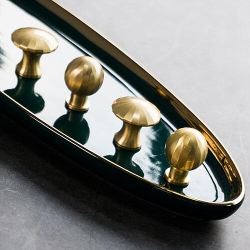 Luxury 10PCS Pure Brass Dragon Scale Pattern Cabinet Door Handles Drawer Pulls Cupboard Wardrobe Kitchen Cabinet Handles & Knobs