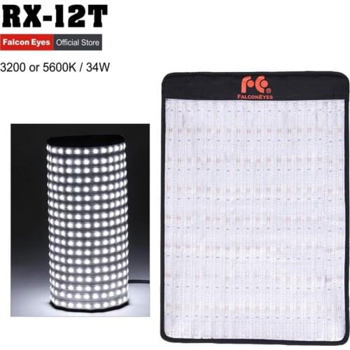 Falconeyes RX-12T 34W 423pcs LED Beads Slim Fill-in Foldable LED Camera Photography Light Lamp for Studio Video Film Shooting