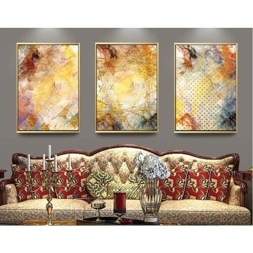 Modern Minimalistic Abstract Lines Decorative Paintings Wall Art Print Picture Canvas Painting Poster for Living Room No Framed