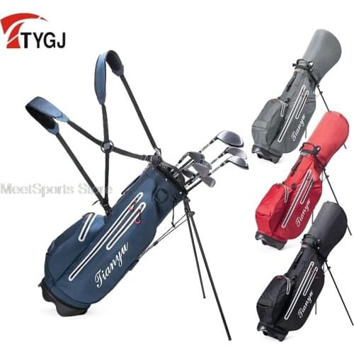 Ultra-Light Version! Golf Bracket Pack Golf Gun Pack Waterproof Standard Ball Bags Golfing Sports Travel Package Shoulder Strap