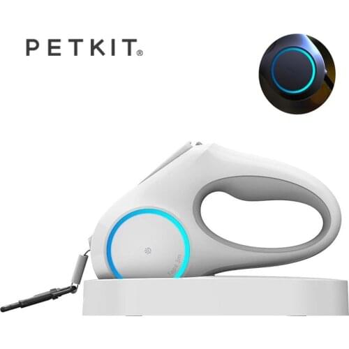 Petkit Retractable Small Medium-Sized Dogs 4.5 Meters Traction Rope Dog Leash Pet Traction Charging Rope with LED Night Light